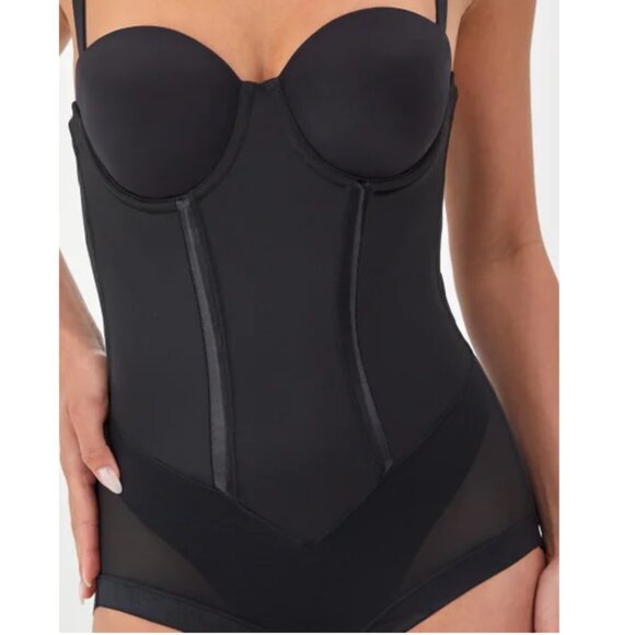 NEW Maidenform Ultra Firm Convertible Built In Underwire Bra Body Waist Shaper - Picture 4 of 5
